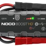 2080119 נוקו Noco Gb70 בוסטר התנעה אלקטרוני 12v 2,000a לרכבי בנזין ודיזל בנפח עד 6 ל'