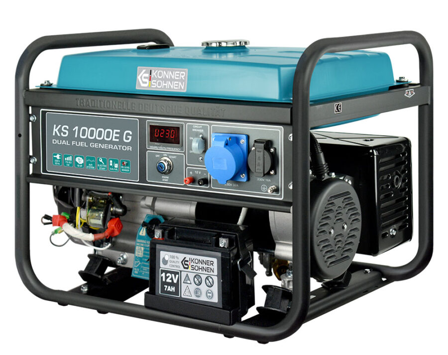 Lpg Gasoline Generator Könner & Söhnen Ks 10000e G Side 2