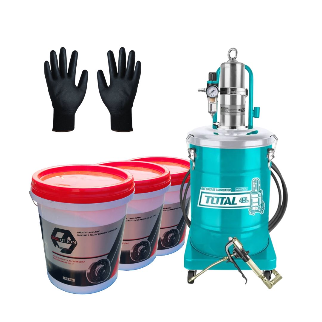 מגרזת Total עם גריז