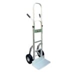 עגלת סבלים אלומיניום גבוהה גלגלים מלאים Solution 3