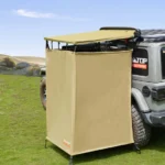 אוהל מקלחת לצד הרכב כולל כיסוי ותאורה All Top