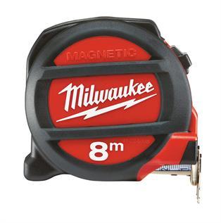 מטר מגנטי באורך 8 מטר Milwaukee