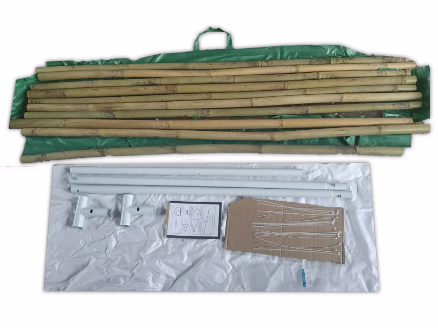 מארז 10 במבוקים וברזל לתמיכת סכך סוכה2