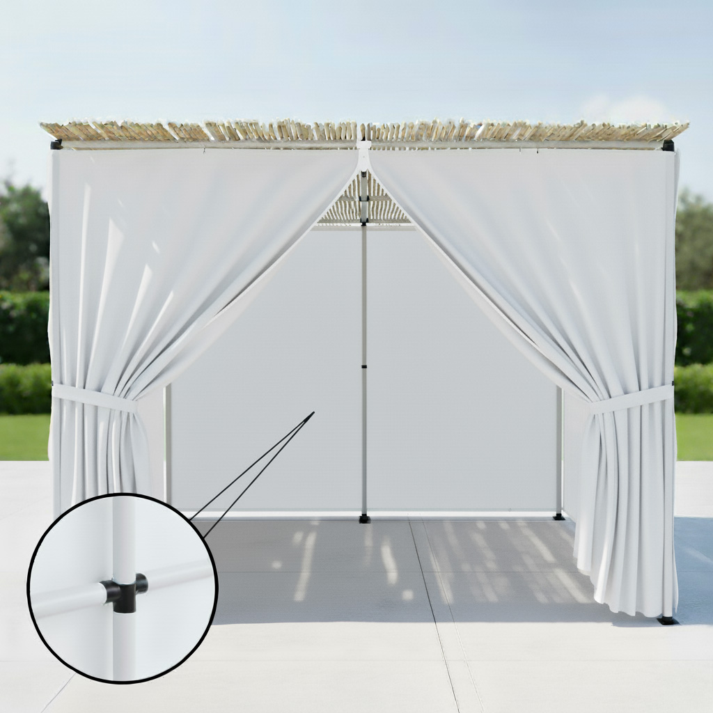 סוכה מודולרית עגולה