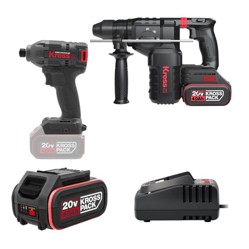 סט Kress בראשלס 20v
