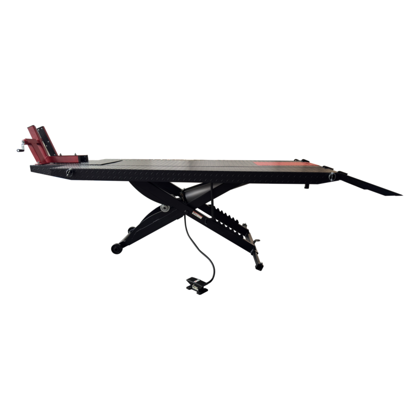 Motorcycle Lift 1000lbs White 1x1