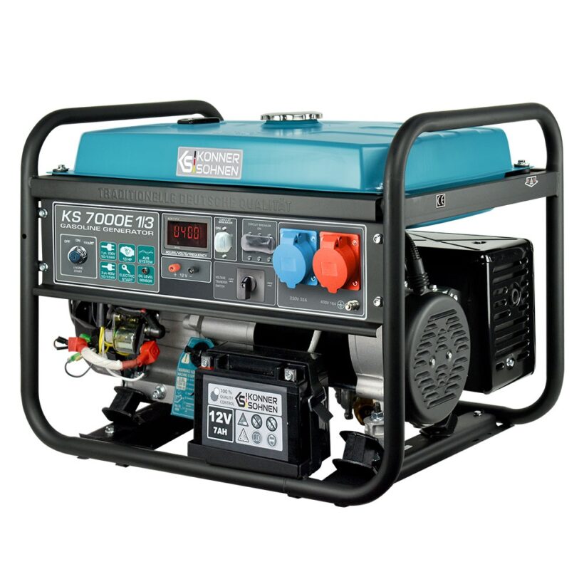Gasoline Generator Konner Sohnen Ks 7000e 1 3 Side 2 Fix1