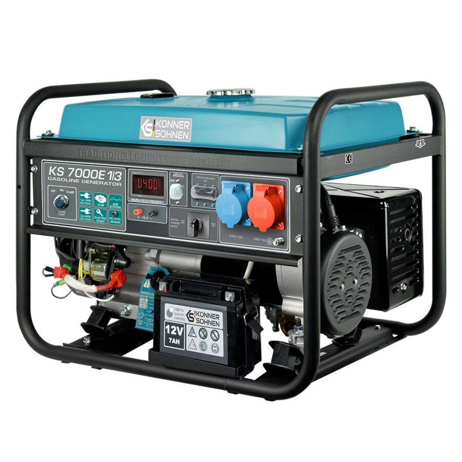 Gasoline Generator Konner Sohnen Ks 7000e 1 3 Side 2 Fix1