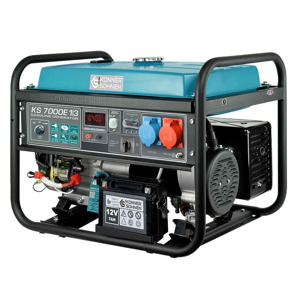 Gasoline Generator Konner Sohnen Ks 7000e 1 3 Side 2 Fix1