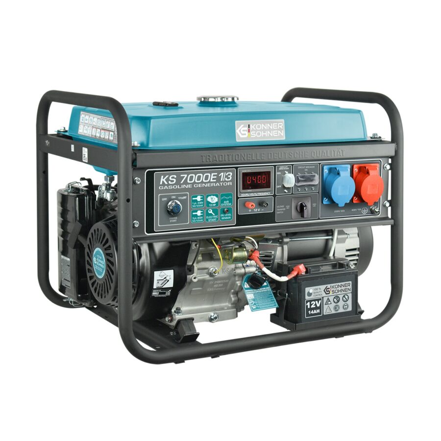 Gasoline Generator Konner Sohnen Ks 7000e 1 3 Side Fix1
