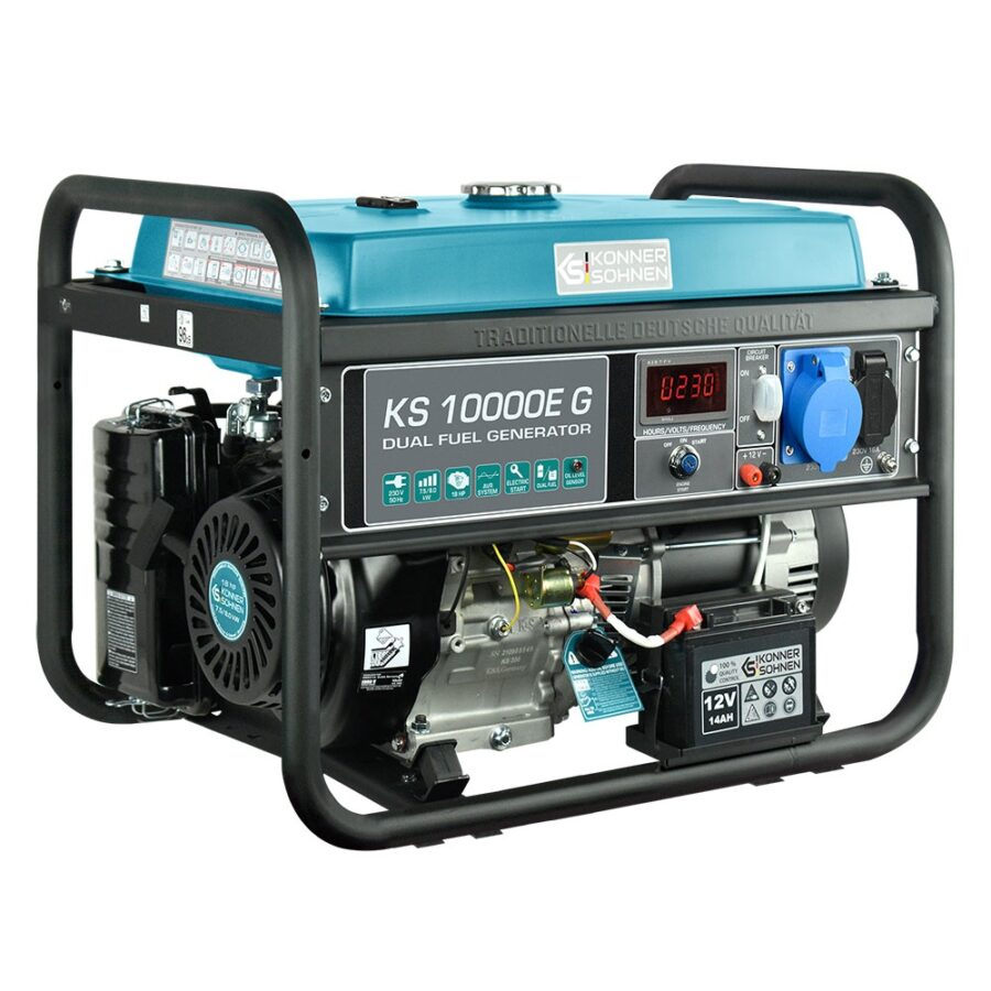 Lpg Gasoline Generator Konner Sohnen Ks 10000e G Side Fix1