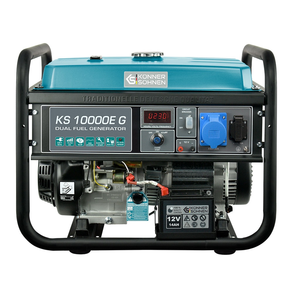 Lpg Gasoline Generator Konner Sohnen Ks 10000e G Fix1