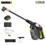 מכונת שטיפה בלחץ נטען גרניק 20v Worx 20v Wu633.91.1 סוללה מטען Fix1